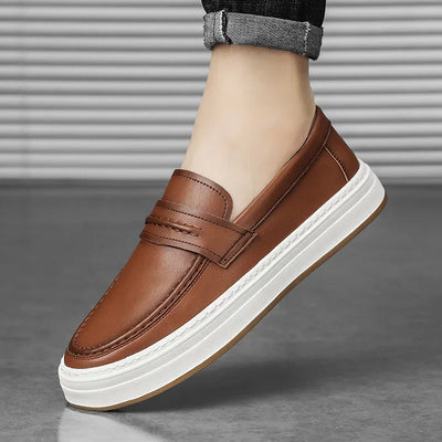 Novara™ | Moico Genuine Leather Loafers