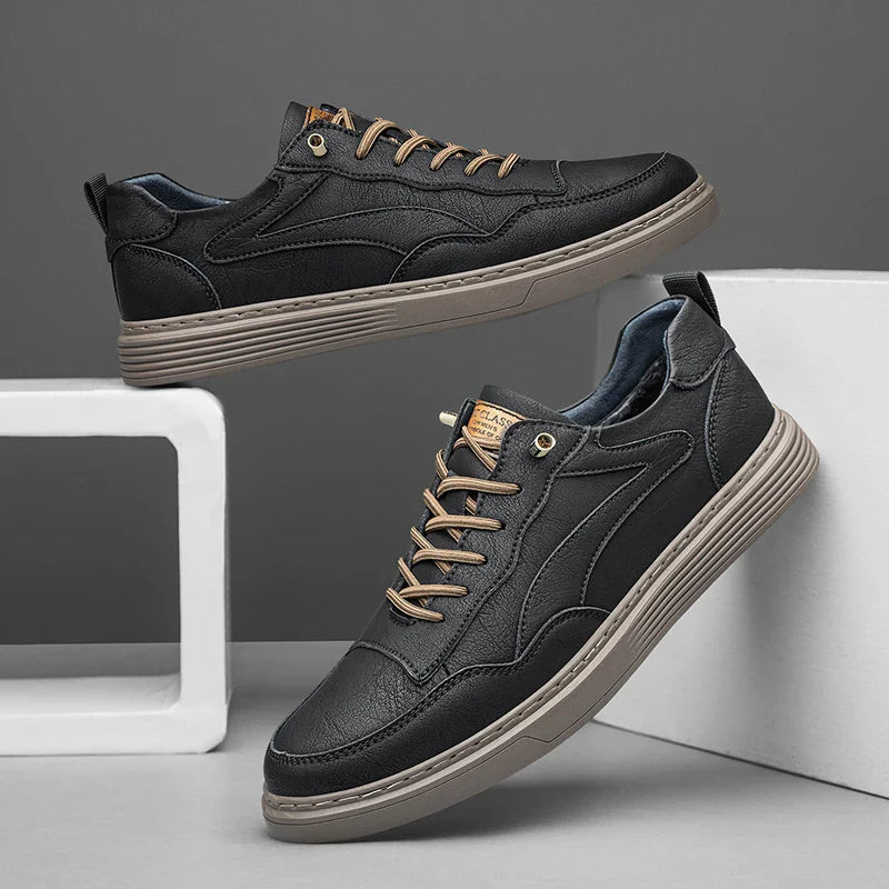 Novara™ | Ozgun Genuine Leather Sneakers