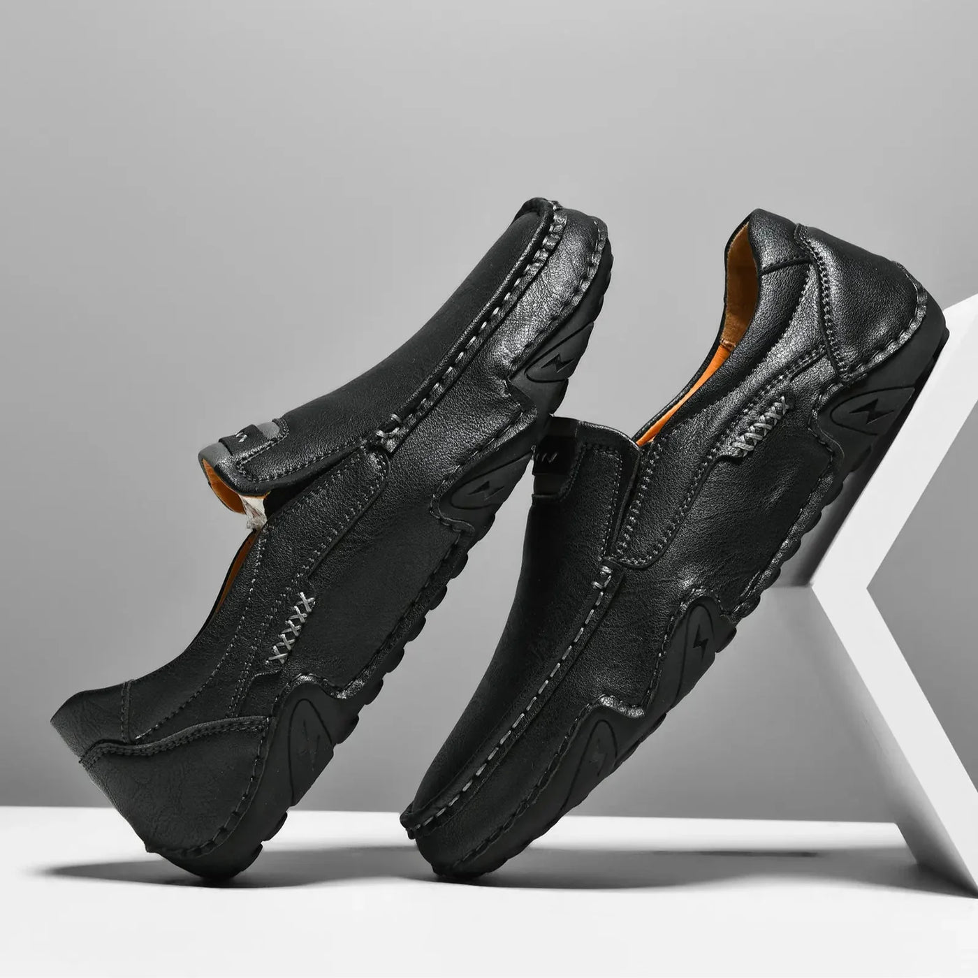 Novara™ | Vanler Leather Loafers