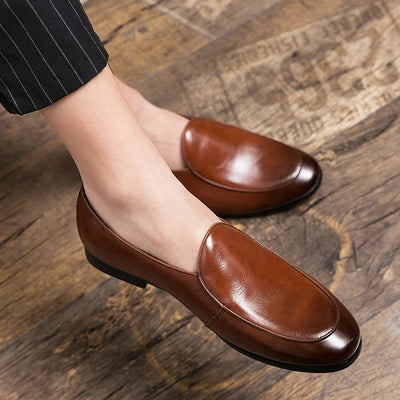 Novara™ | Silas Leather Loafers
