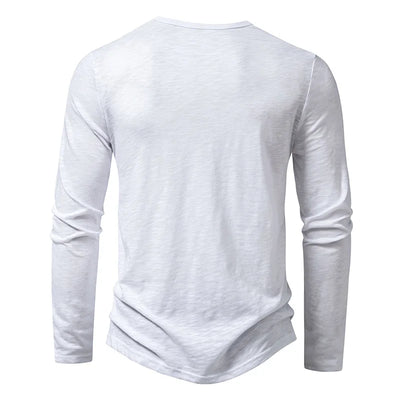 Novara™ | Enzo Cotton Henley Shirt