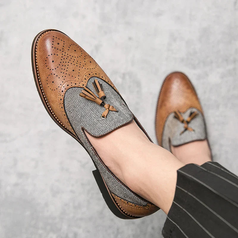 Novara™ | Bianchi Genuine Leather Loafers