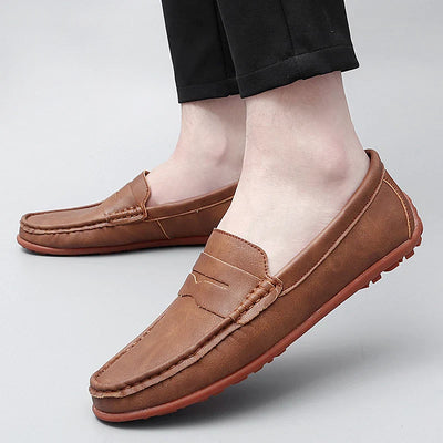Novara™ | Travor Genuine Leather Loafers