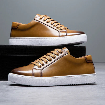 Novara™ | Maver Genuine Leather Sneaker