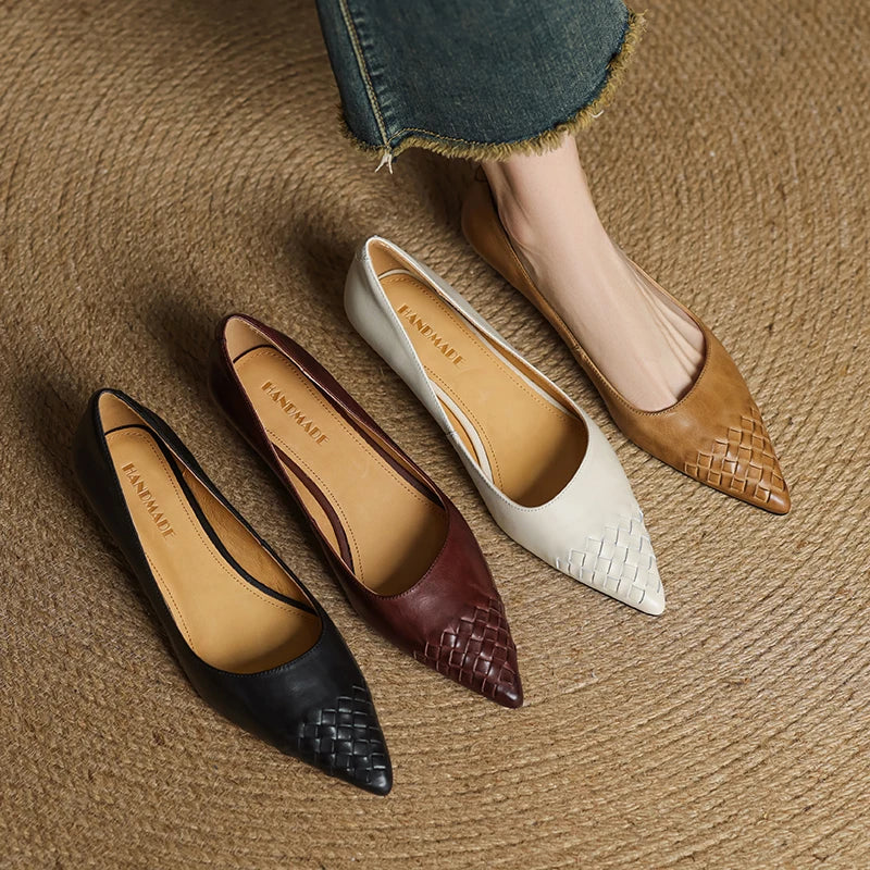 Novara™ | Zelith Genuine Leather Pumps