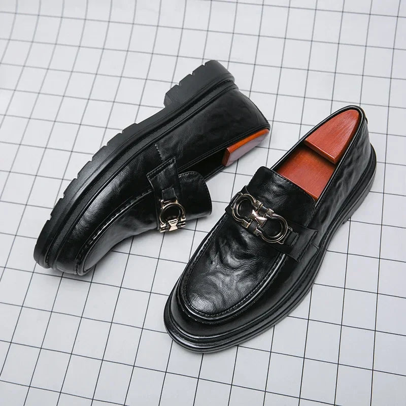 Novara™ | Wilbur Leather Loafers