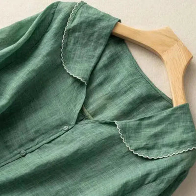 Novara™ | Tiara Linen Blouse