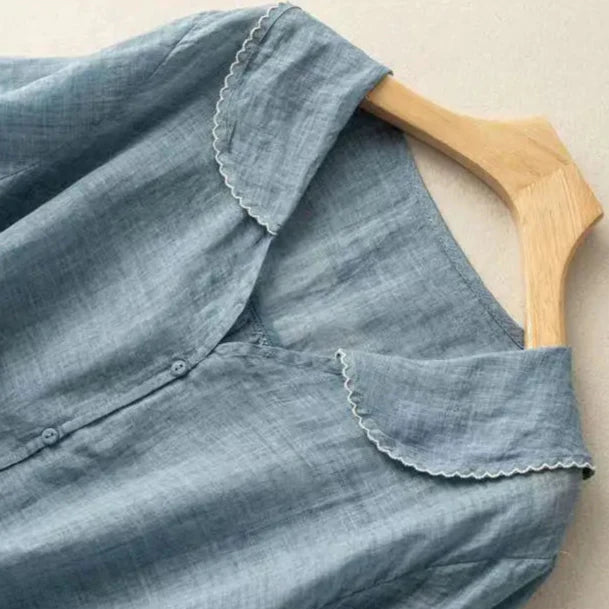 Novara™ | Tiara Linen Blouse