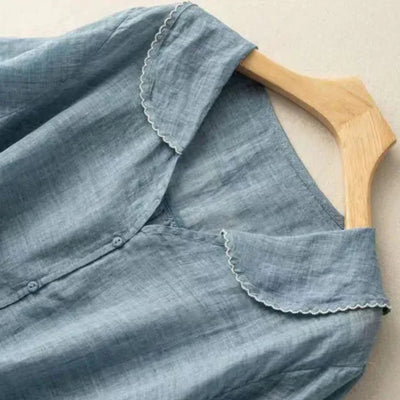 Novara™ | Tiara Linen Blouse