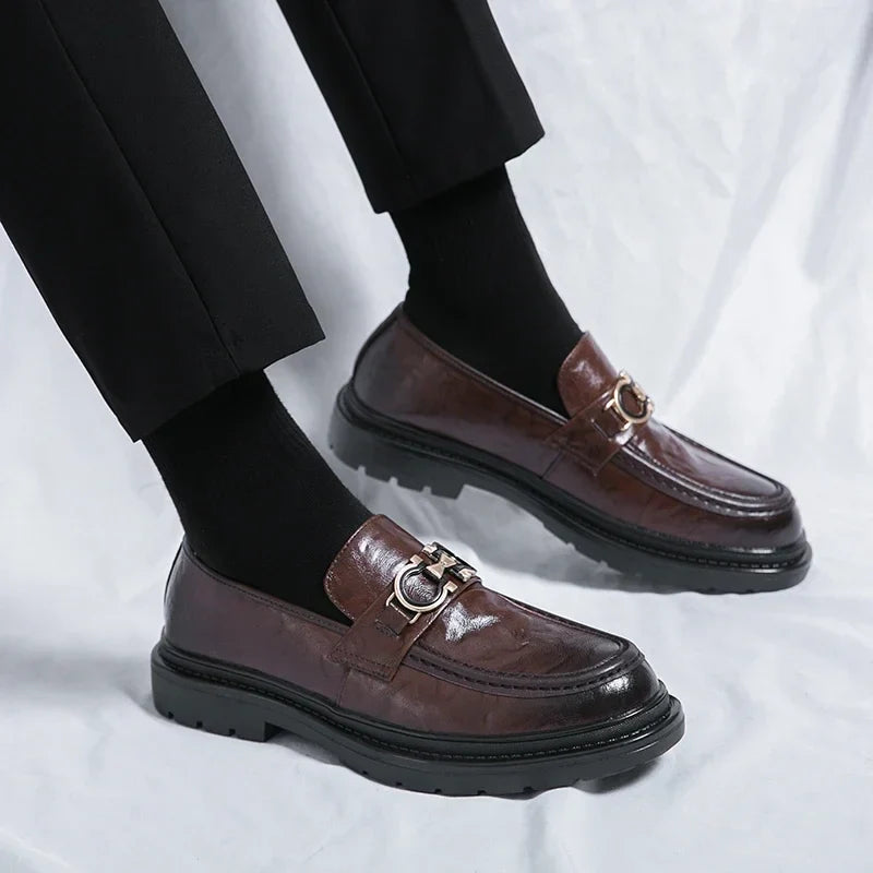 Novara™ | Wilbur Leather Loafers