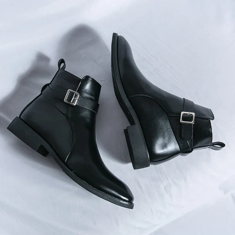 Novara™ | Sergio Genuine Leather Chelsea Boots