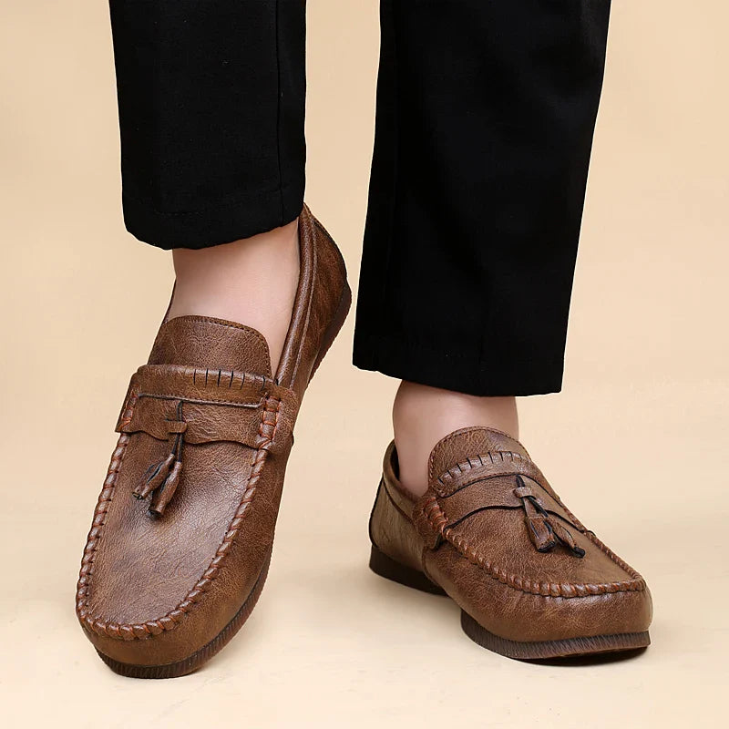 Novara™ | Moclyn Leather Loafers