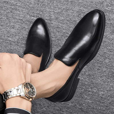 Novara™ | Noctis Genuine Leather Loafers