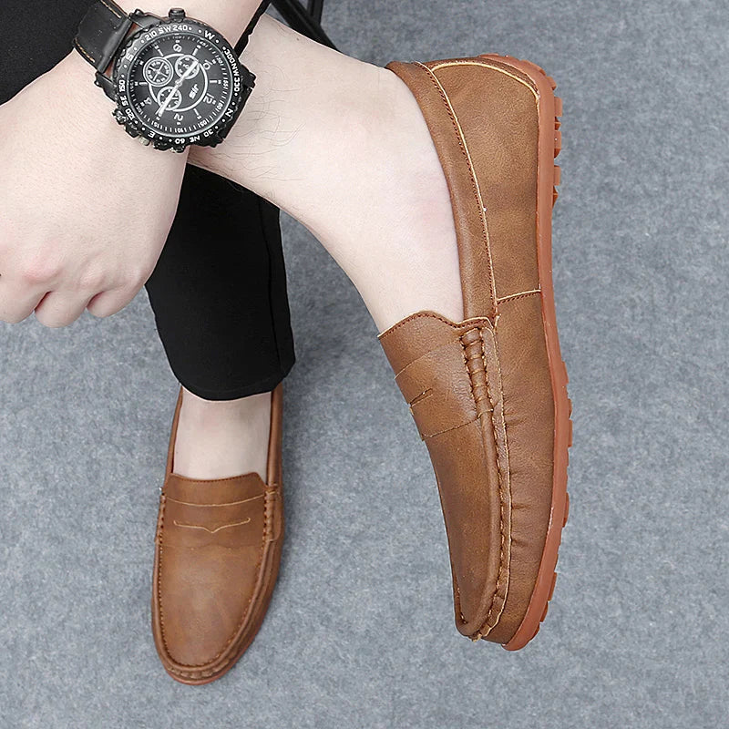 Novara™ | Travor Genuine Leather Loafers