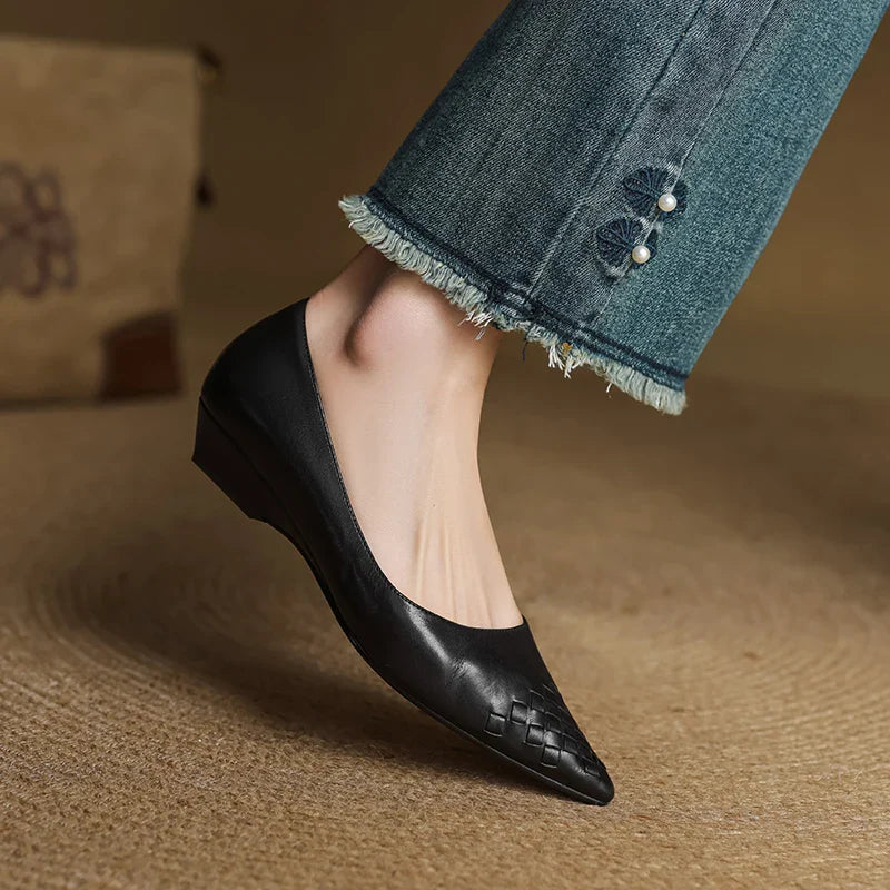 Novara™ | Zelith Genuine Leather Pumps