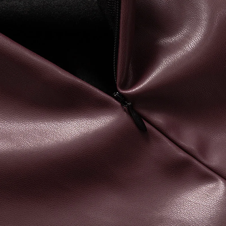 Novara™ | Sleek Faux Leather Top