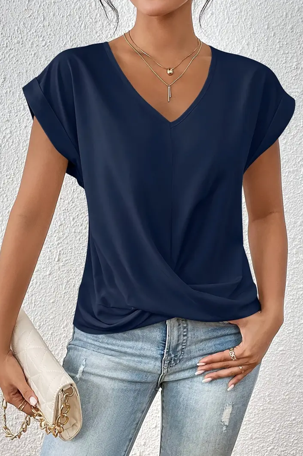 Novara™ | The Stylish V-Neck Top