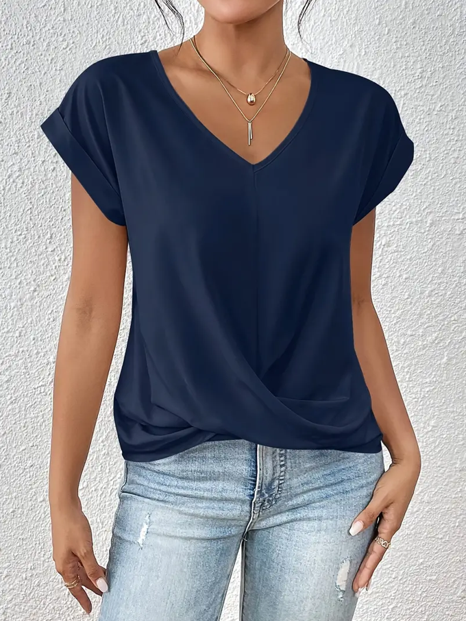 Novara™ | The Stylish V-Neck Top