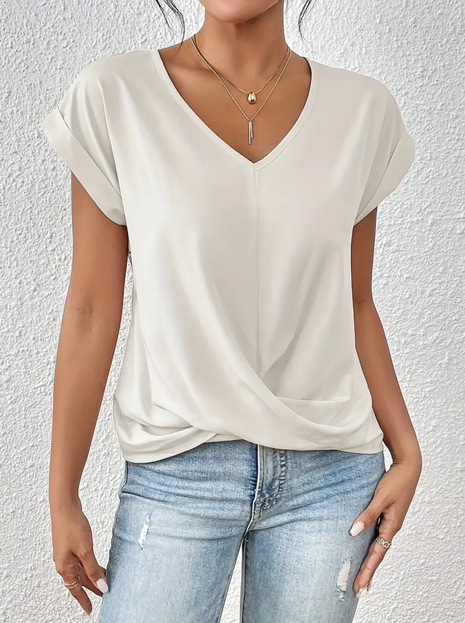 Novara™ | The Stylish V-Neck Top