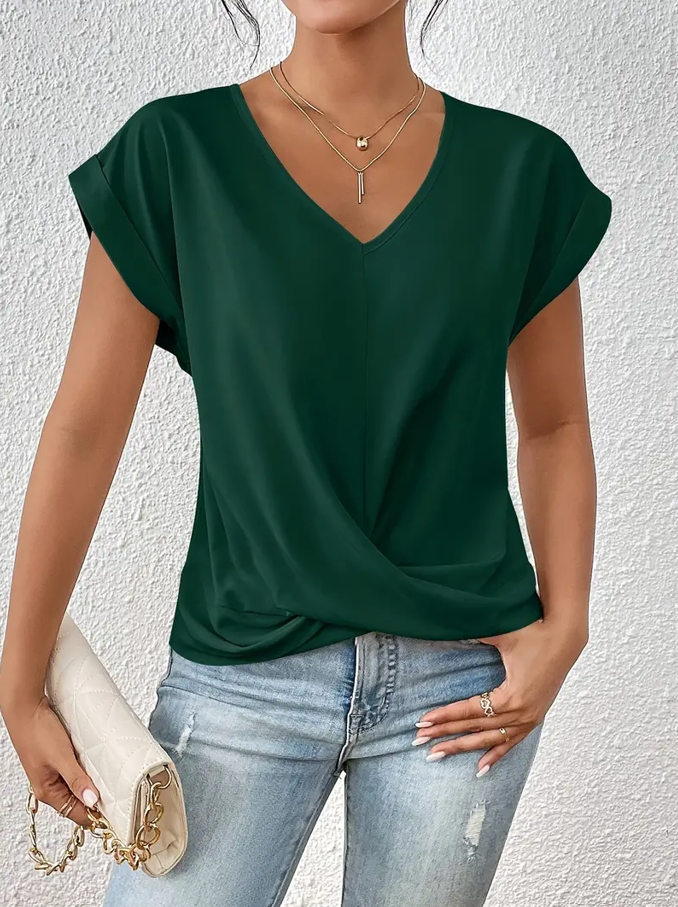 Novara™ | The Stylish V-Neck Top