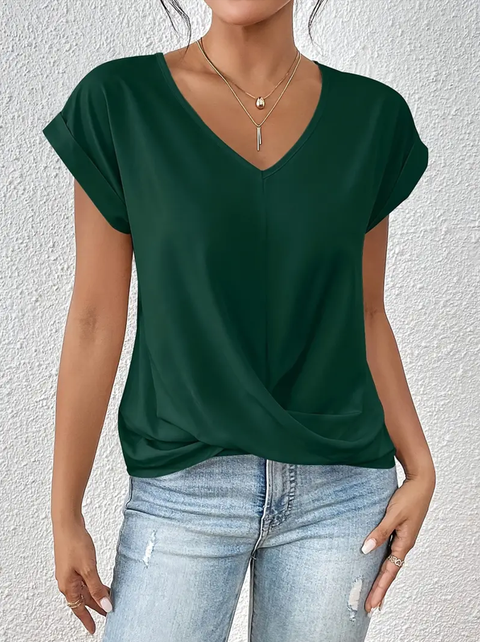 Novara™ | The Stylish V-Neck Top