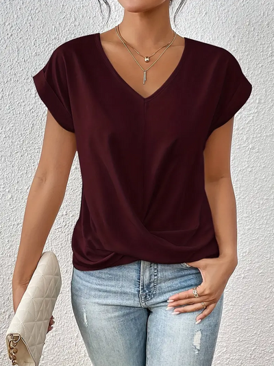 Novara™ | The Stylish V-Neck Top