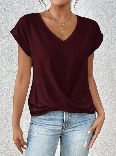 Novara™ | The Stylish V-Neck Top