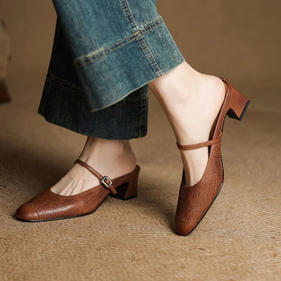 Novara™ | Berla Genuine Leather Mules