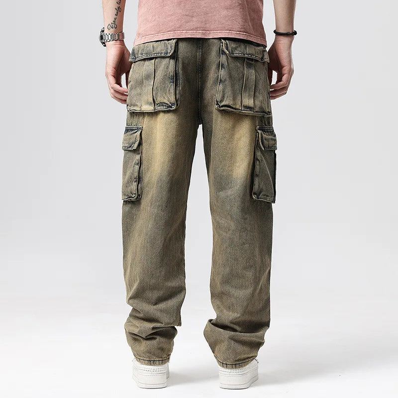 Novara™ | Cargo Denim Pants