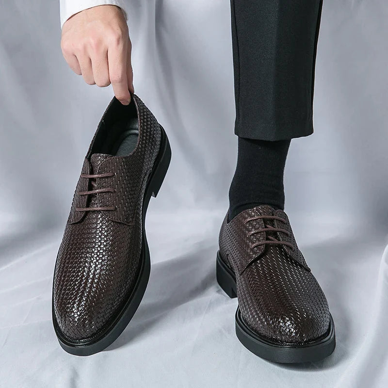 Novara™ | Santiago Genuine Leather Oxfords