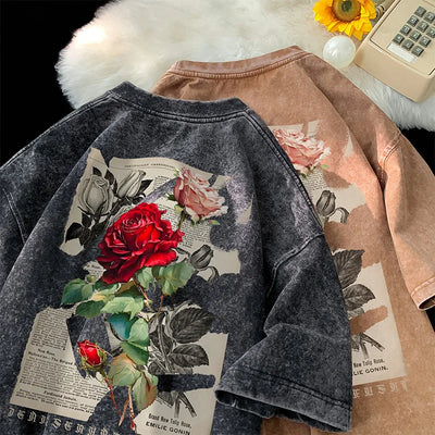 Novara™ | Camisa Rose Tee