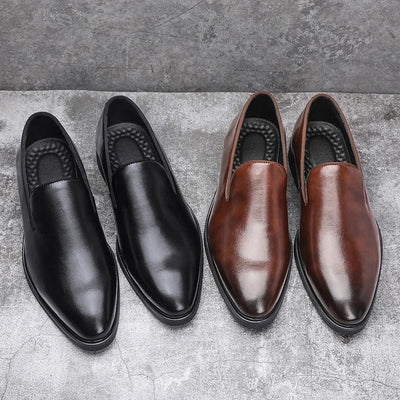 Novara™ | Noctis Genuine Leather Loafers