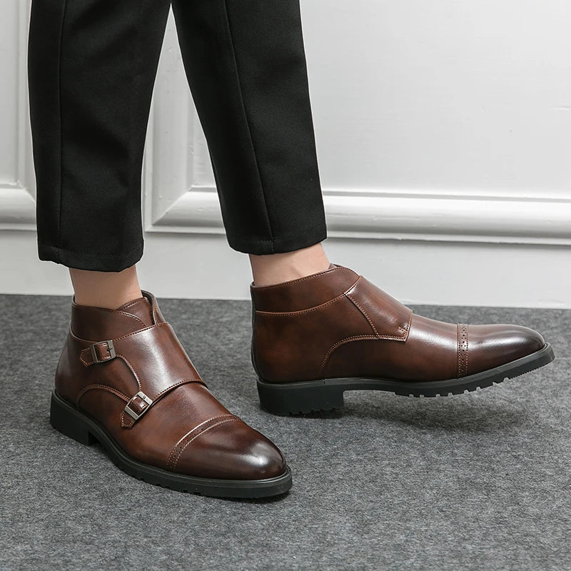 Novara™ | Vargas Double Monk Boots