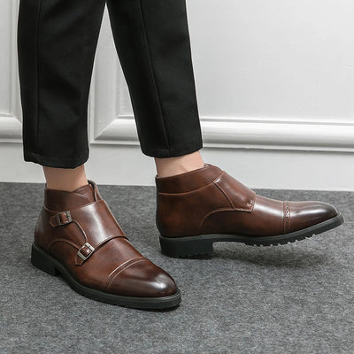 Novara™ | Vargas Double Monk Boots