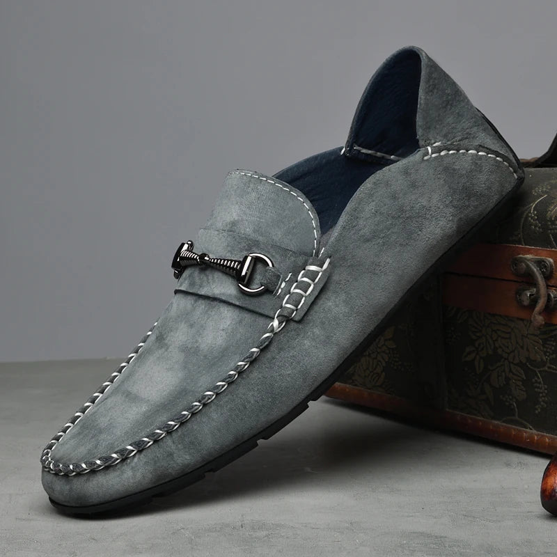 Novara™ | Astire Genuine Suede Loafers