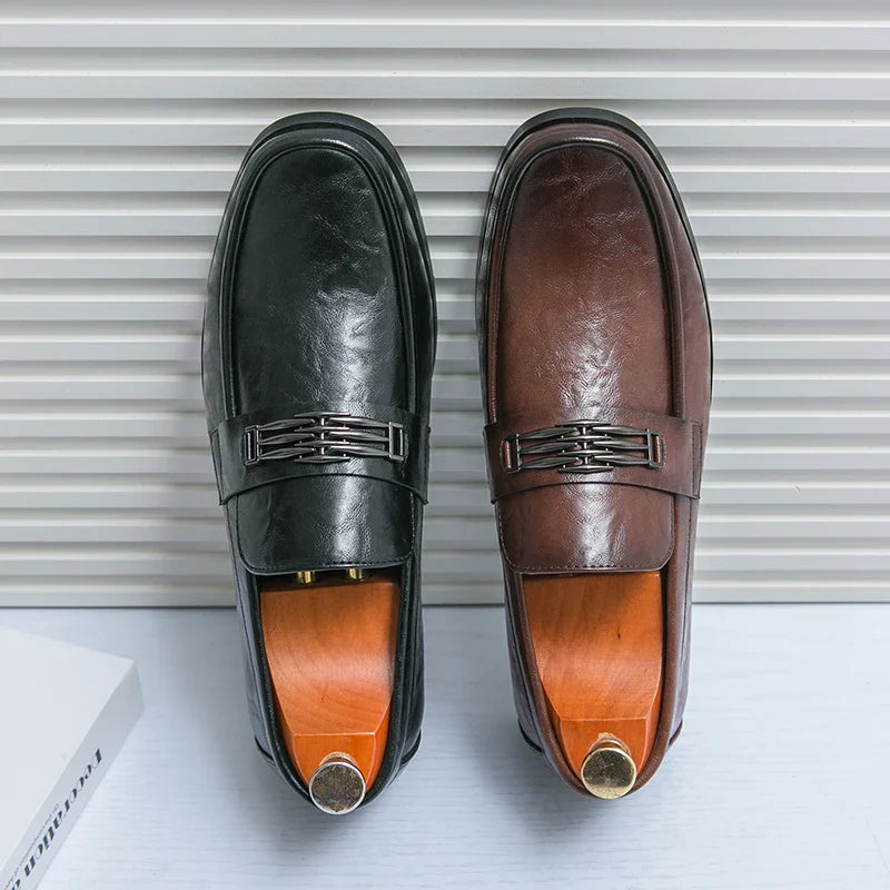 Novara™ | Macon Genuine Leather Loafers