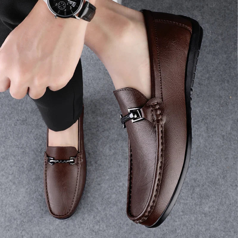 Novara™ | Rey Genuine Leather Loafers