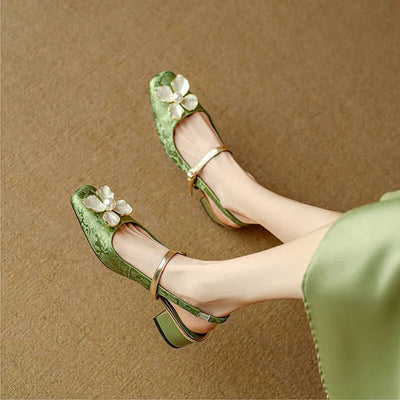 Novara™ | Camellia Slingback Pumps