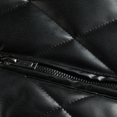Novara™ | Raven Leather Jacket