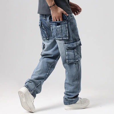 Novara™ | Cargo Denim Pants
