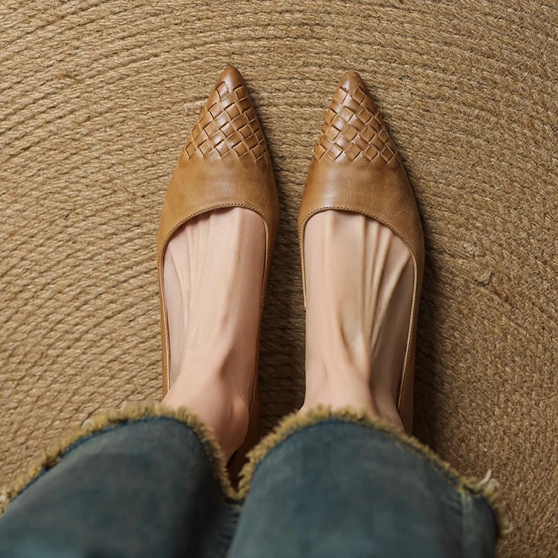 Novara™ | Zelith Genuine Leather Pumps