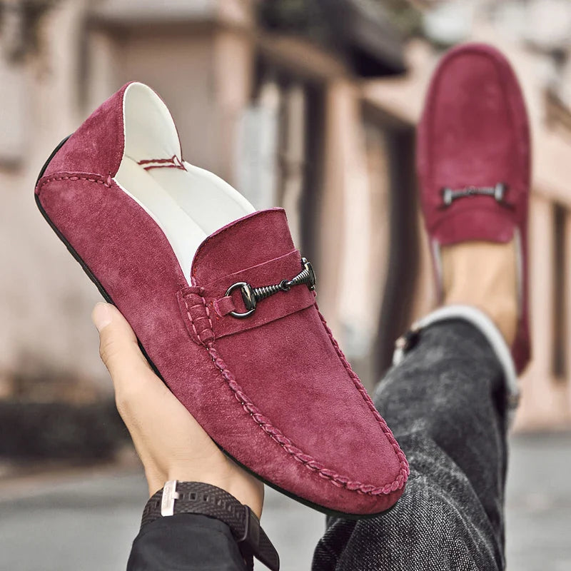 Novara™ | Astire Genuine Suede Loafers