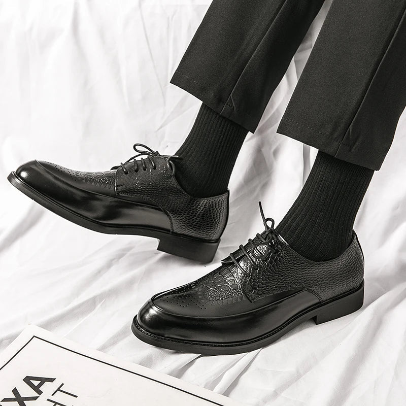 Novara™ | Pelle Genuine Leather Oxfords