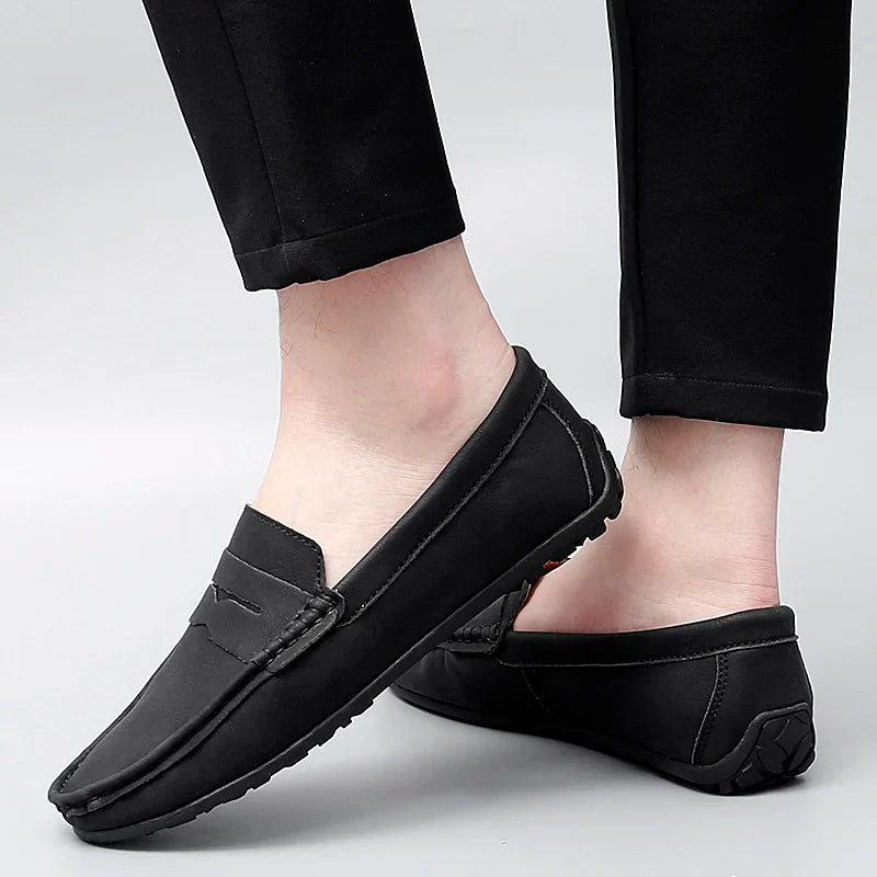 Novara™ | Travor Genuine Leather Loafers