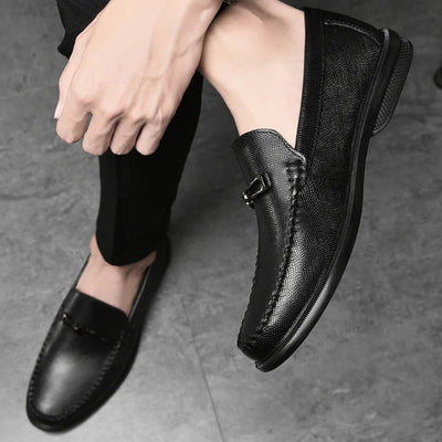Novara™ | Belvedere Genuine Leather Loafers