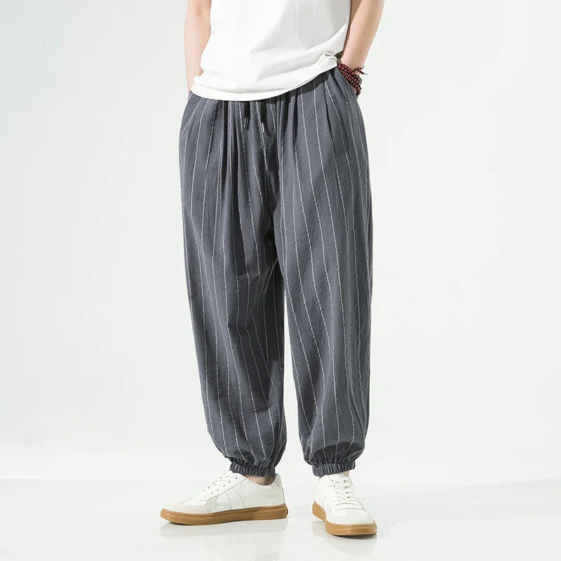 Novara™ | Rugo Pinstripe Joggers