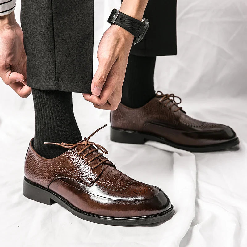 Novara™ | Pelle Genuine Leather Oxfords