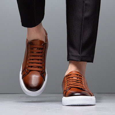 Novara™ | Maver Genuine Leather Sneaker