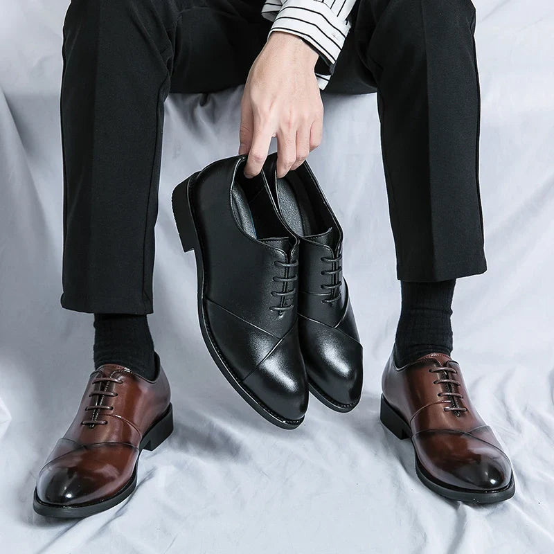 Novara™ | Zuave Leather Derby