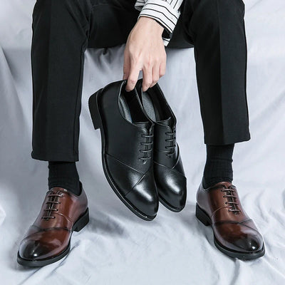 Novara™ | Zuave Leather Derby